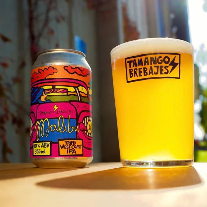 Cerveza Tamango Malibú Triple West Coast Ipa 355ml