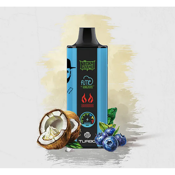 Vape Fume Nicky Jam 15000 Puff 0% Nic Fenix Beach (Blueberry, Coconut ...