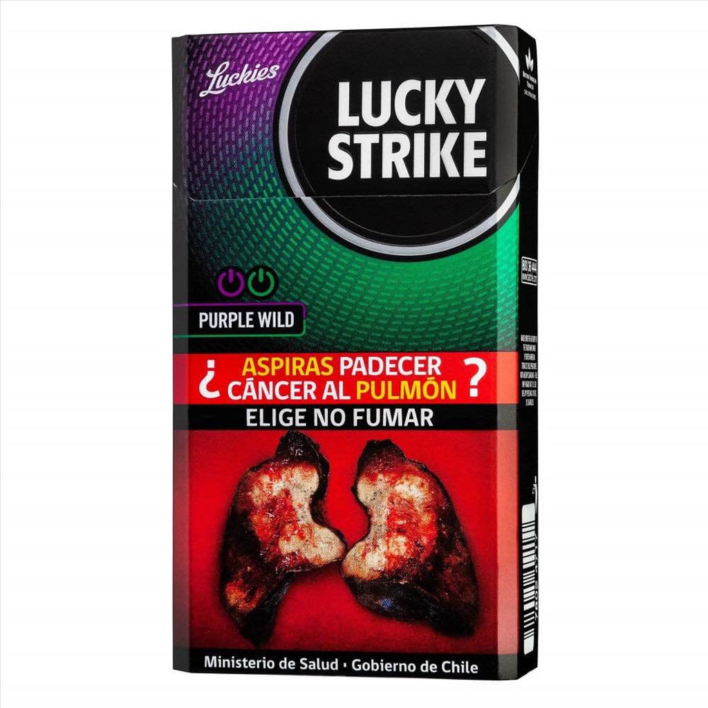 Lucky Strike Purple Wild Cigarrillos Cajetilla 10Un La previa ya