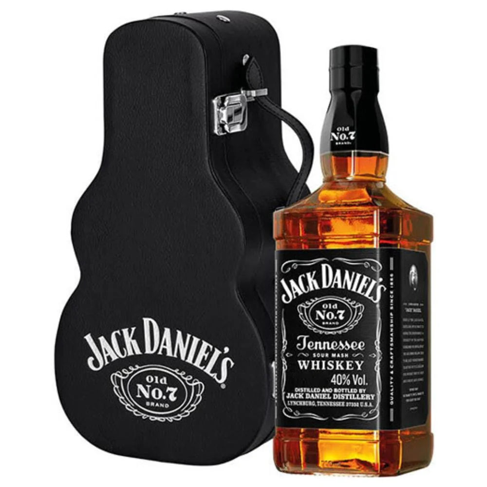 Whisky Jack Daniels 700 Ml + Estuche Guitar Edición Especial