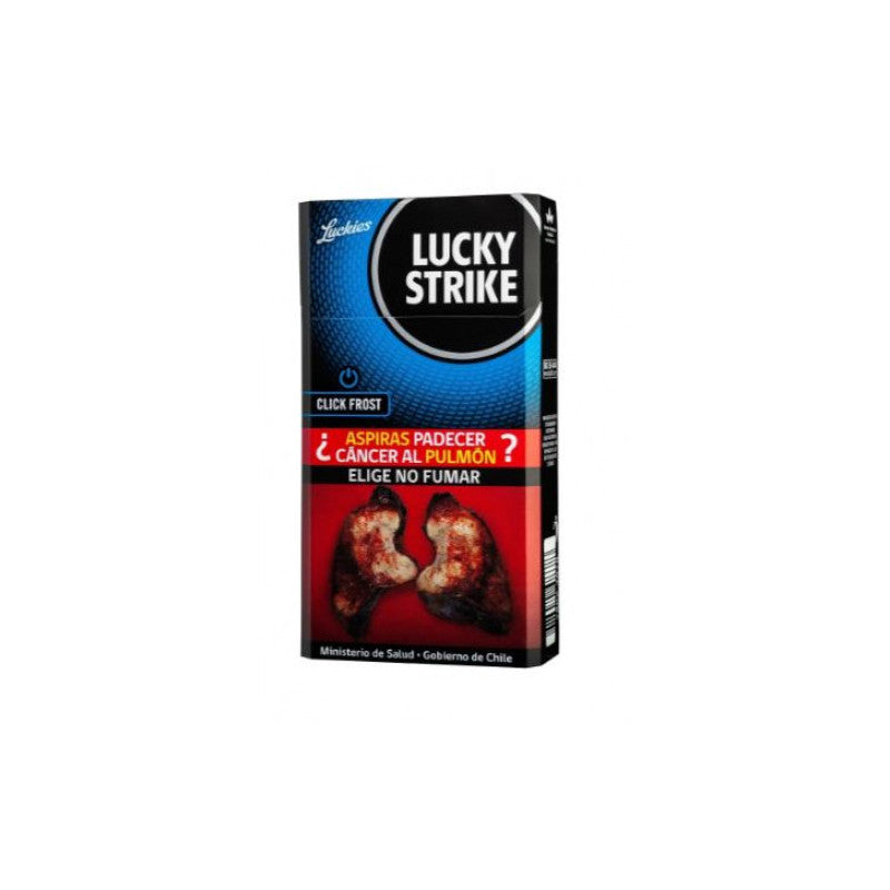 CIGARRO LUCKY STRIKE CLICK ROLL FRESH MINT BOX PACOTE COM 10