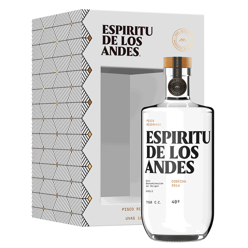 Pisco Espíritu De Los Andes 40° 700ml La Previa Ya